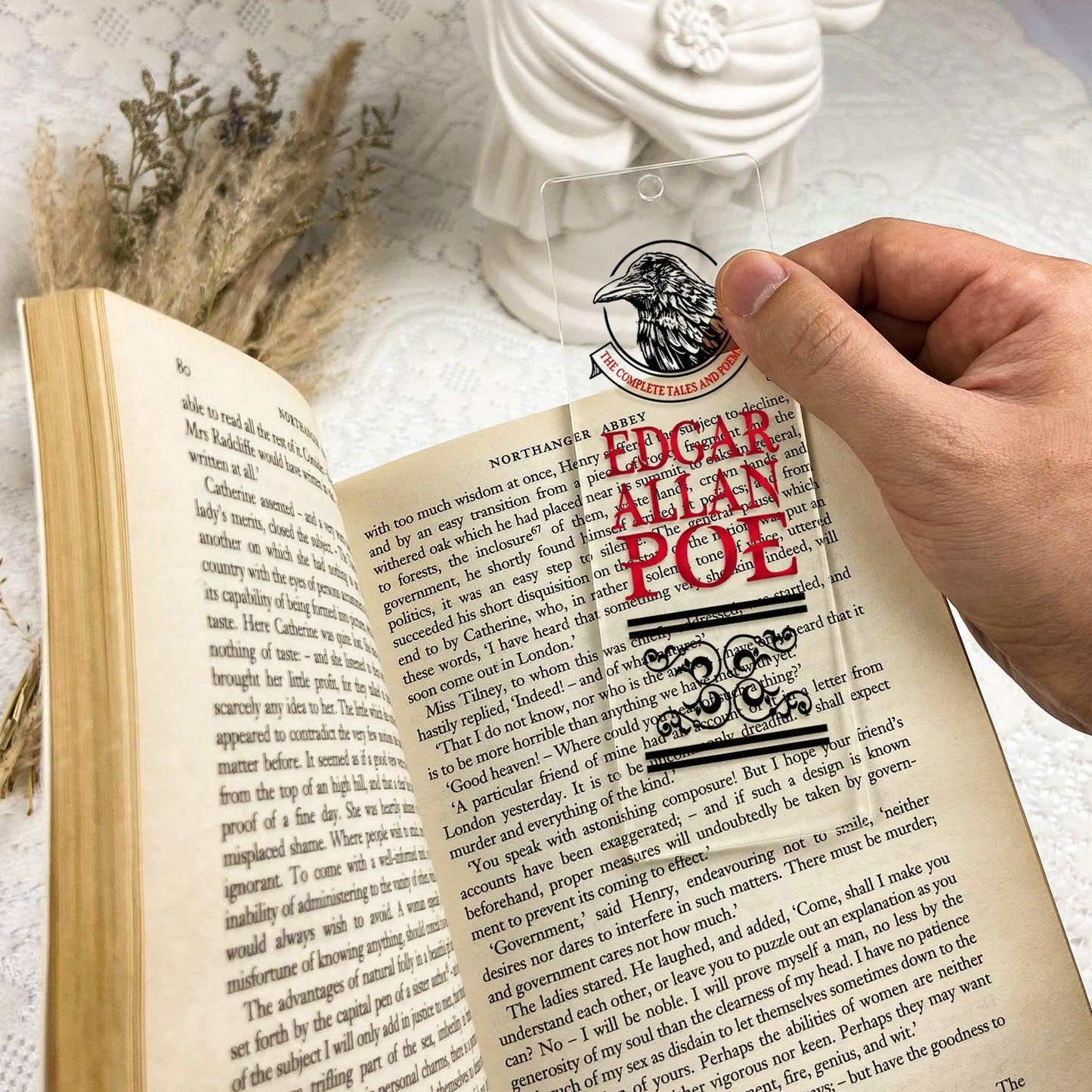 NORDORA The Complete Tales and Poems of Edgar Allan Poe Acrylic Bookmark