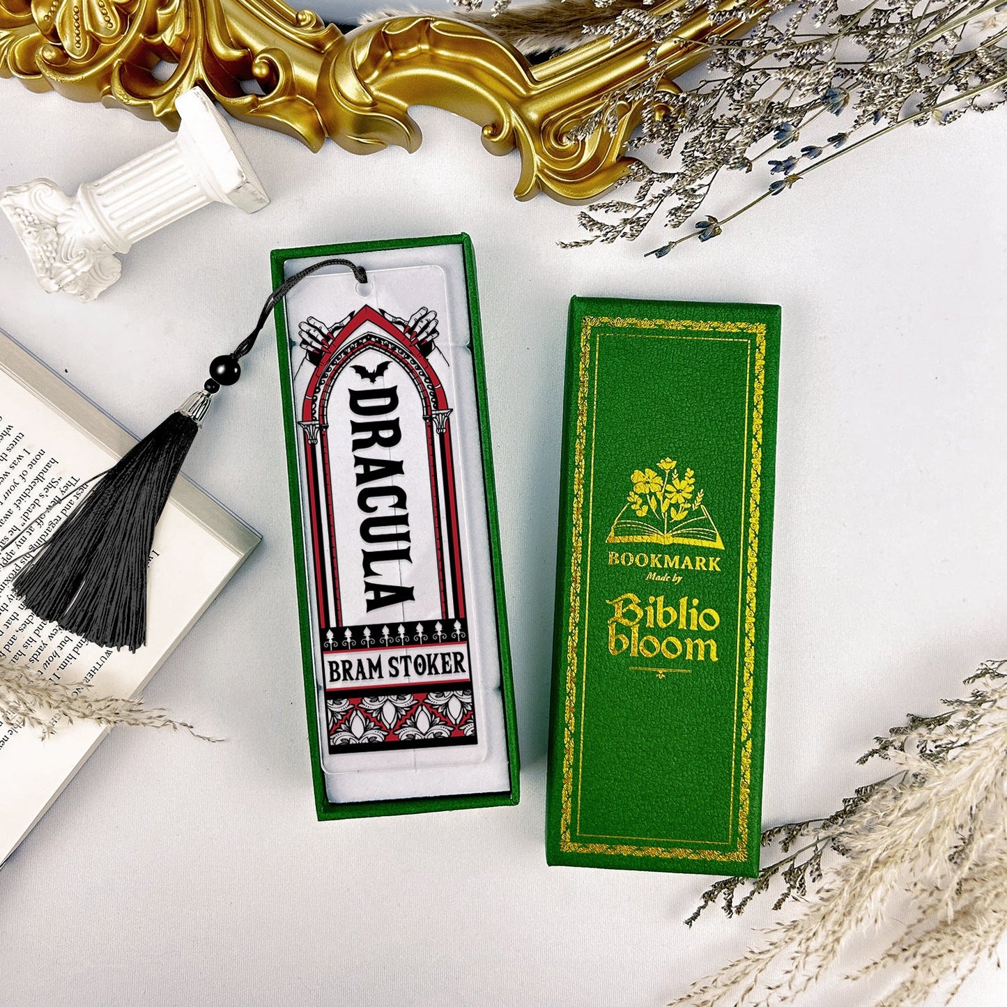 NORDORA Dracula Acrylic Bookmark