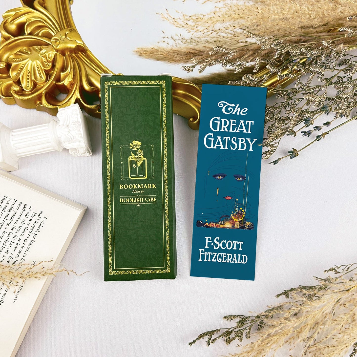 NORDORA The Great Gatsby Paper Bookmark