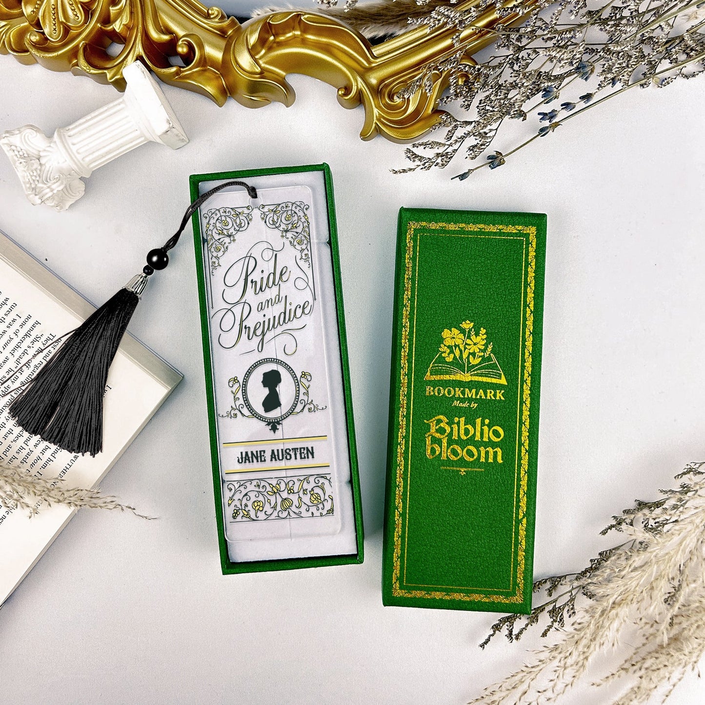 NORDORA Pride and Prejudice Acrylic Bookmark - II