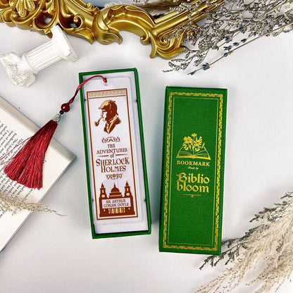 NORDORA The Adventures of Sherlock Holmes Acrylic Bookmark