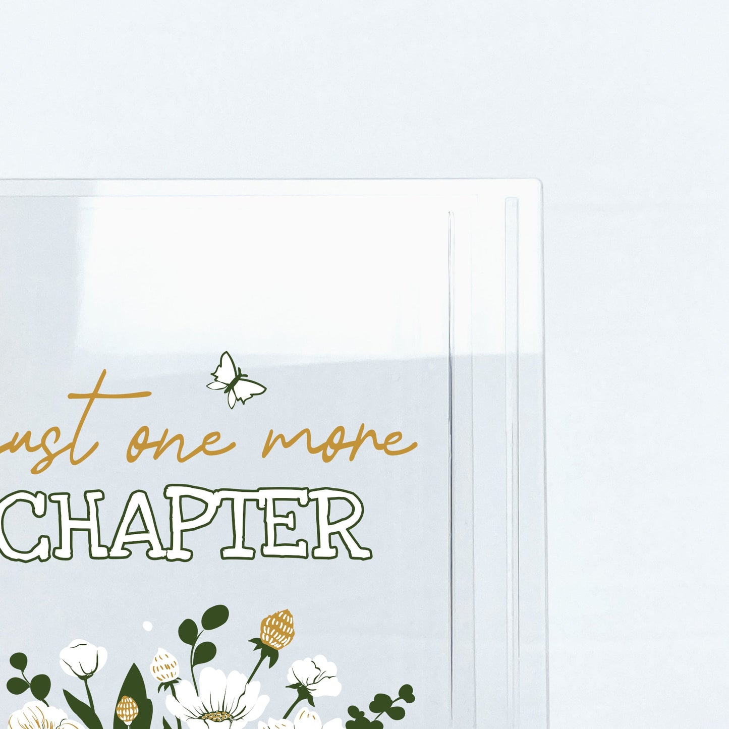 NORDORA Just One More Chapter Acrylic Book Vase