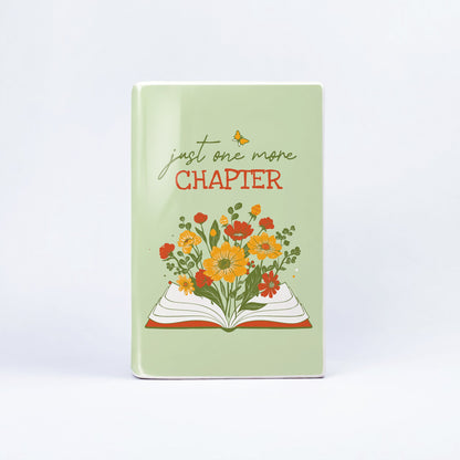 NORDORA Just One More Chapter Ceramic Book Vase