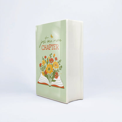 NORDORA Just One More Chapter Ceramic Book Vase