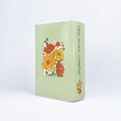 NORDORA Just One More Chapter Ceramic Book Vase