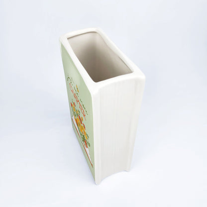 NORDORA Just One More Chapter Ceramic Book Vase