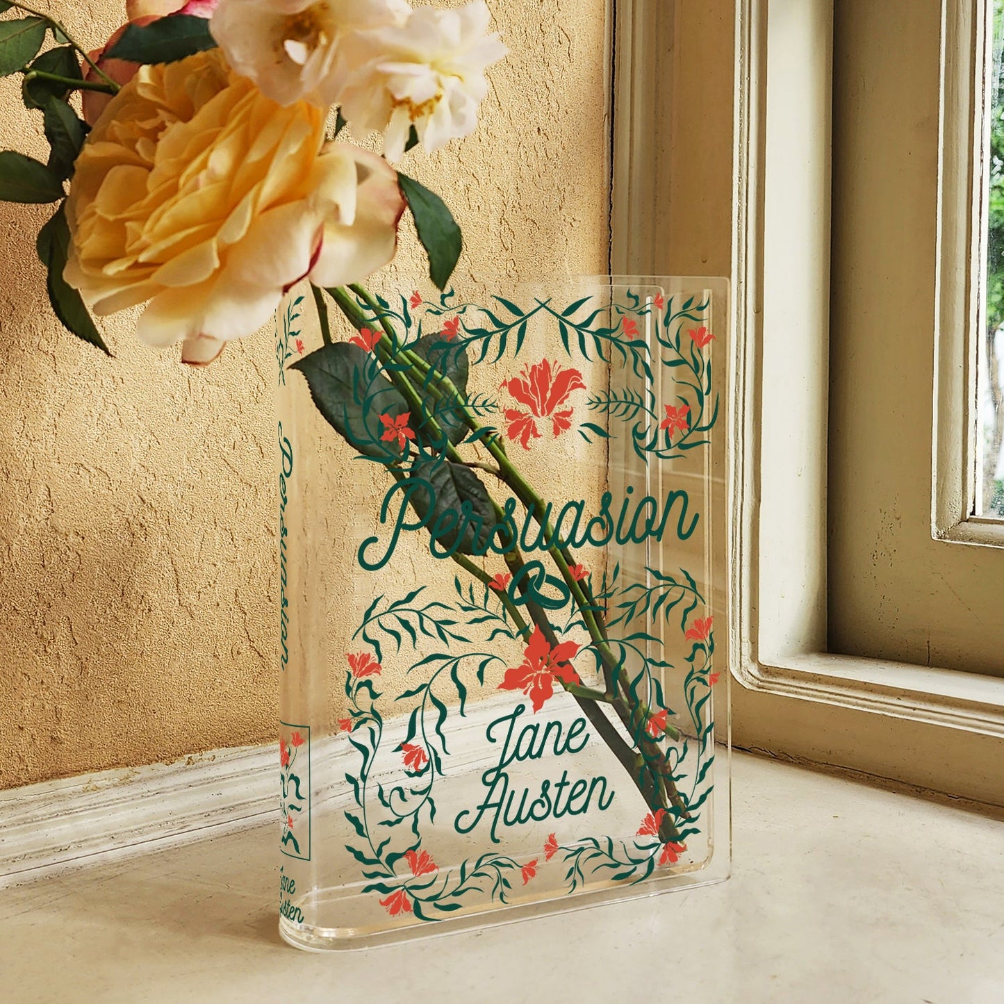 NORDORA Persuasion Acrylic Book Vase - II