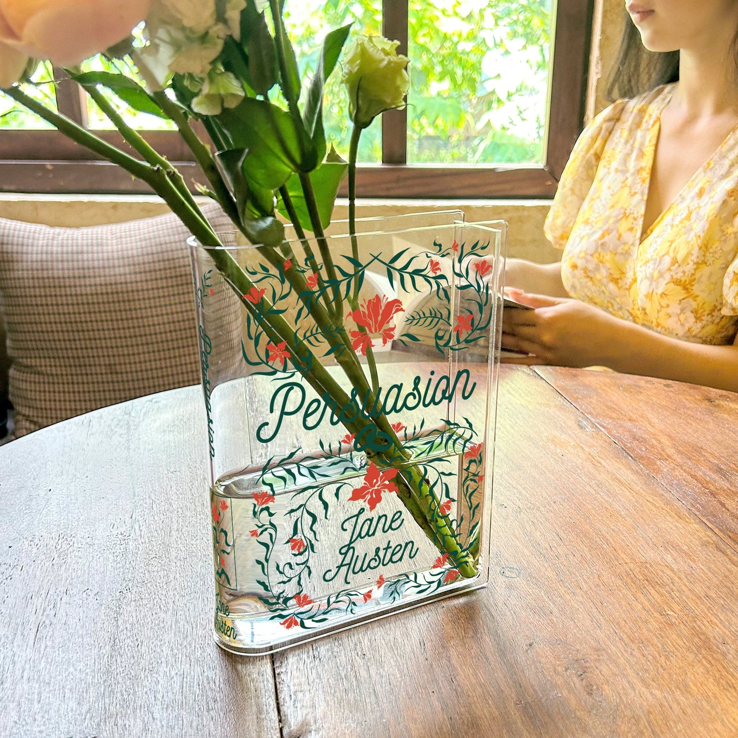 NORDORA Persuasion Acrylic Book Vase - II