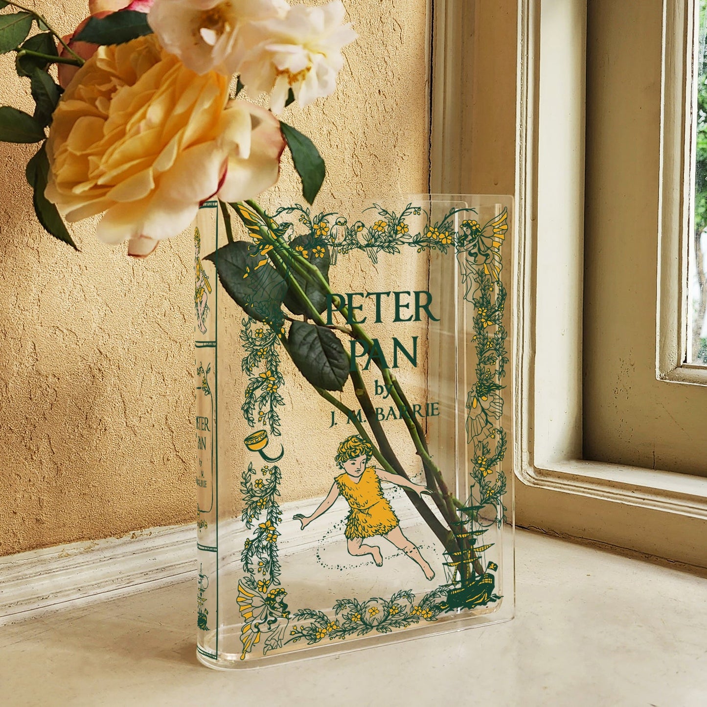 NORDORA Peter Pan Acrylic Book Vase