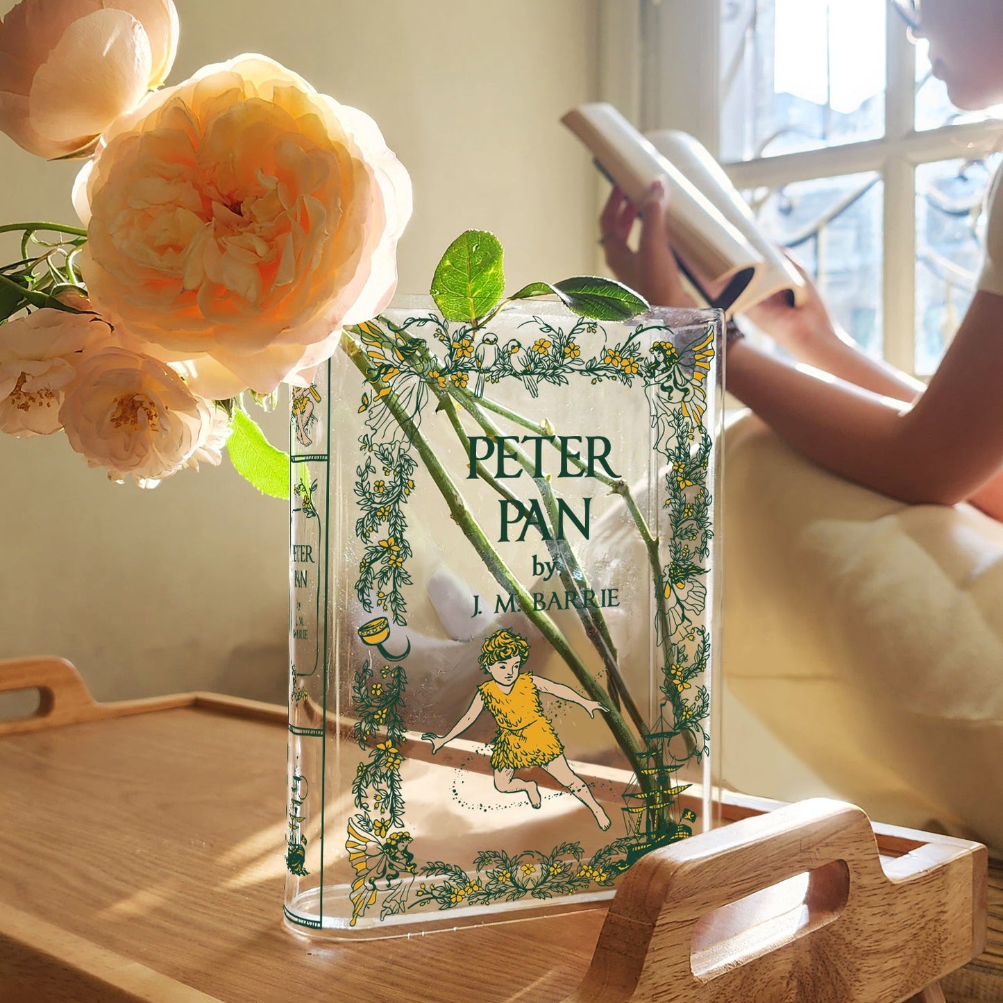 NORDORA Peter Pan Acrylic Book Vase