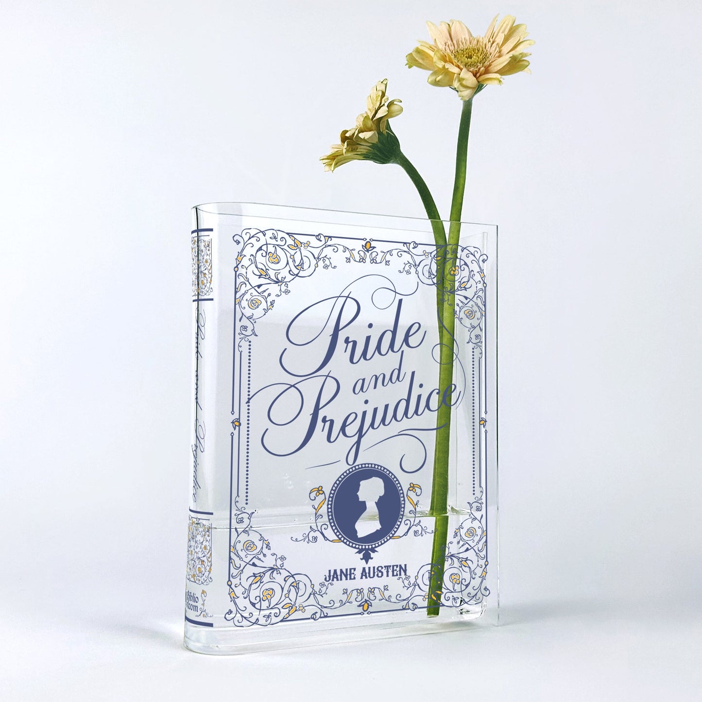 NORDORA Pride and Prejudice Acrylic Book Vase - II