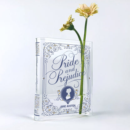 NORDORA Pride and Prejudice Acrylic Book Vase - II
