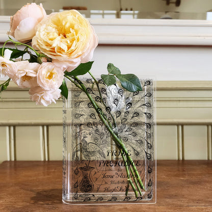 NORDORA Pride and Prejudice Acrylic Book Vase