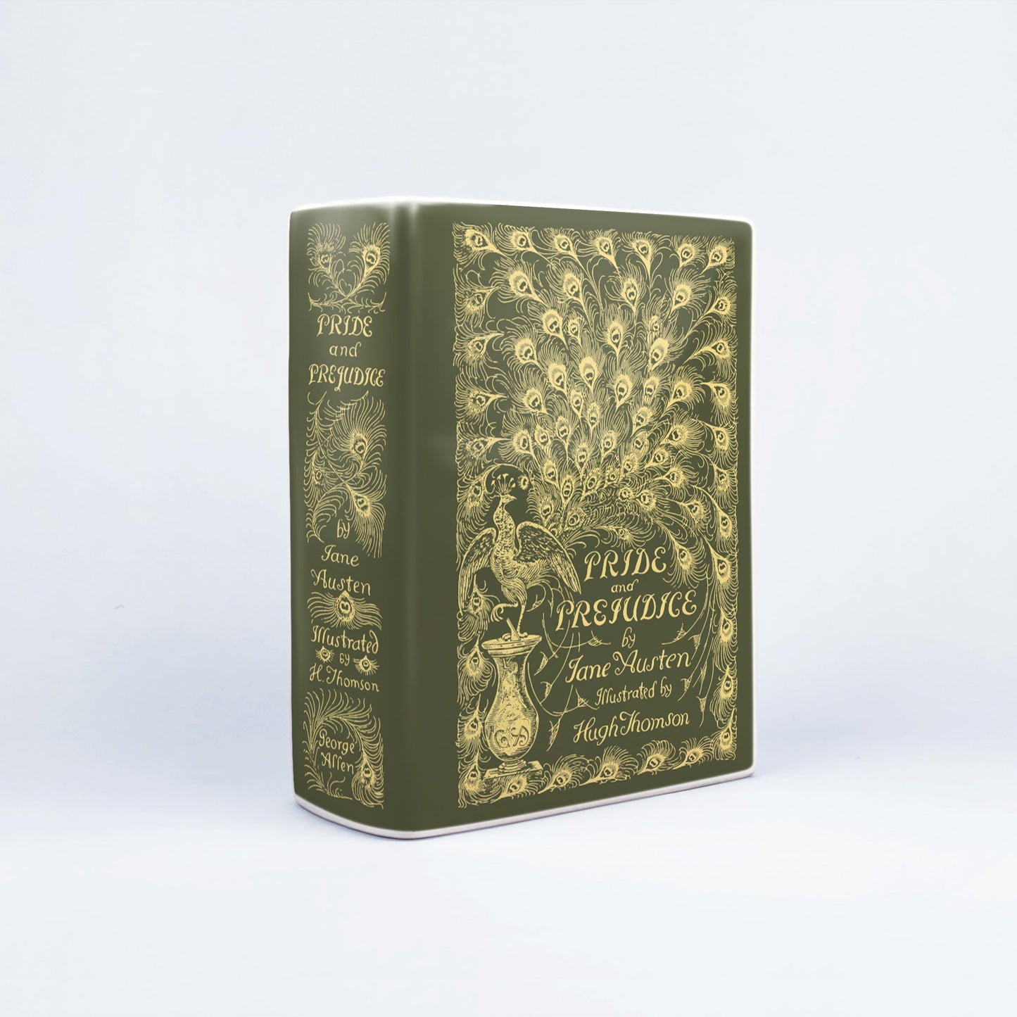 NORDORA Pride and Prejudice Ceramic Book Vase