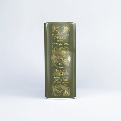 NORDORA Pride and Prejudice Ceramic Book Vase