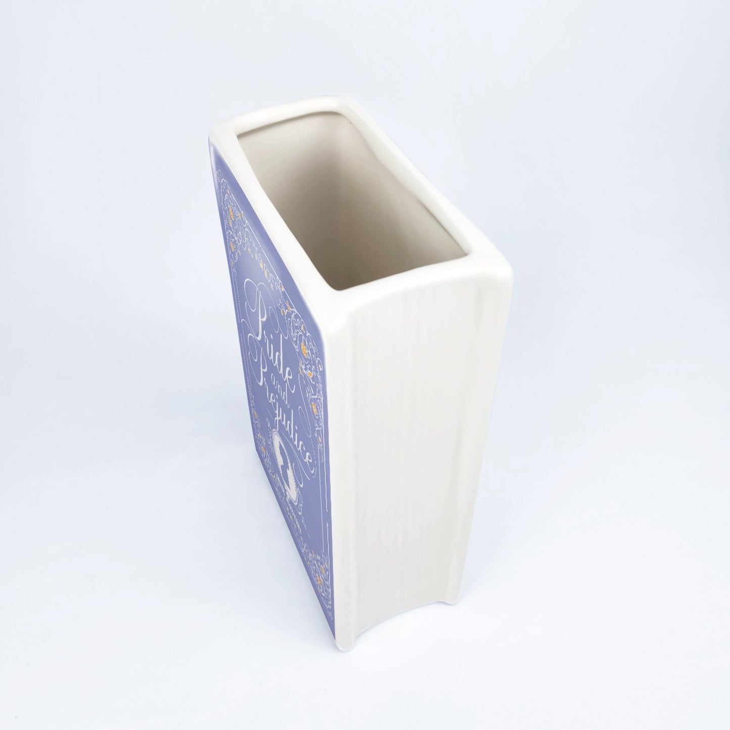 NORDORA Pride and Prejudice Ceramic Book Vase - II
