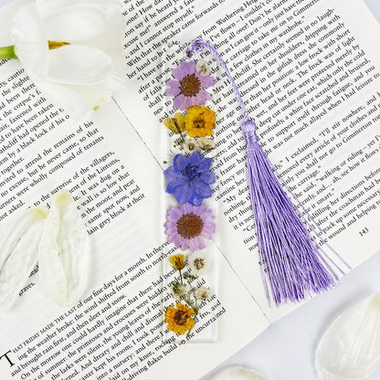 NORDORA Purple Flower Bookmark