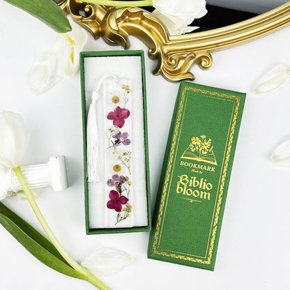 NORDORA Red Flower Bookmark