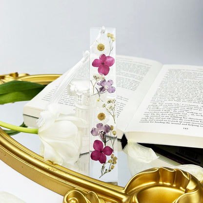 NORDORA Red Flower Bookmark