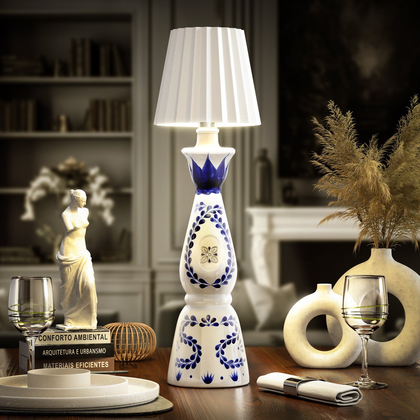 NORDORA WAVY WIRELESS BOTTLE LAMP