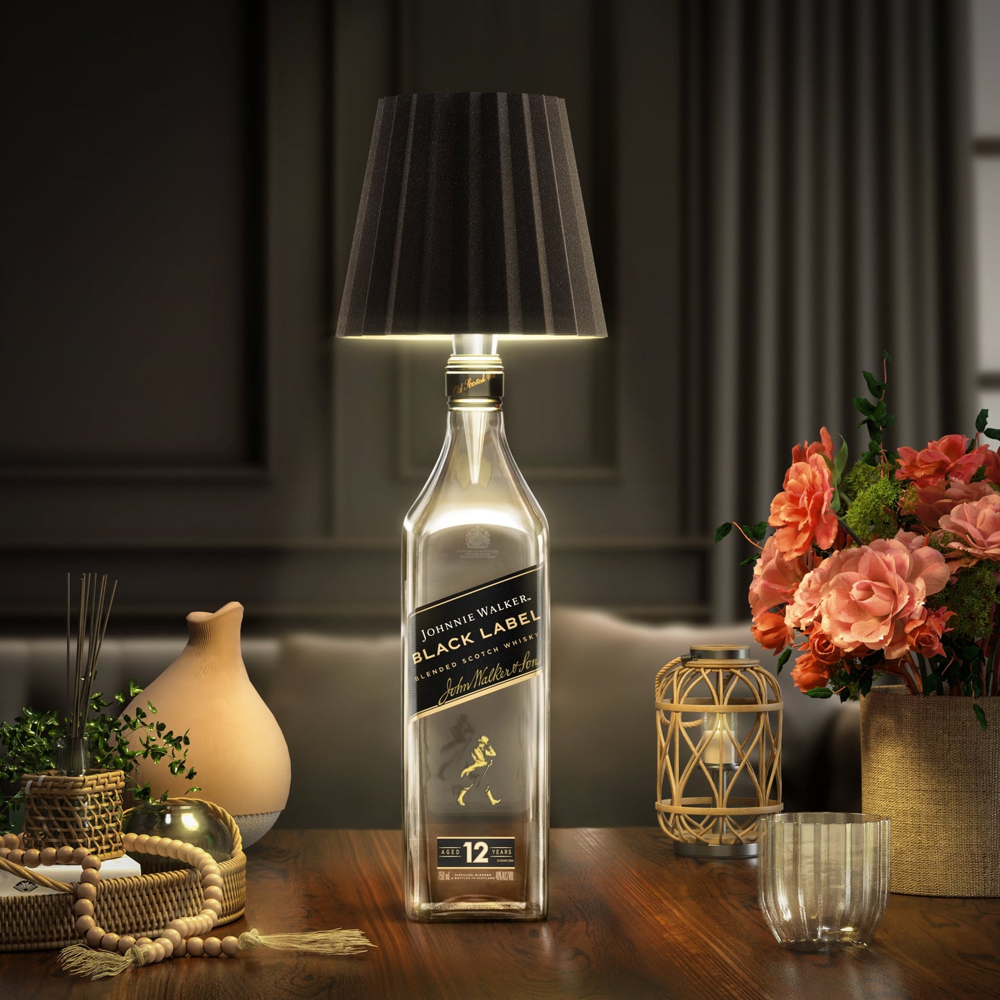 NORDORA WAVY WIRELESS BOTTLE LAMP