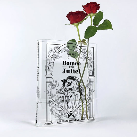 NORDORA Romeo and Juliet Acrylic Book Vase