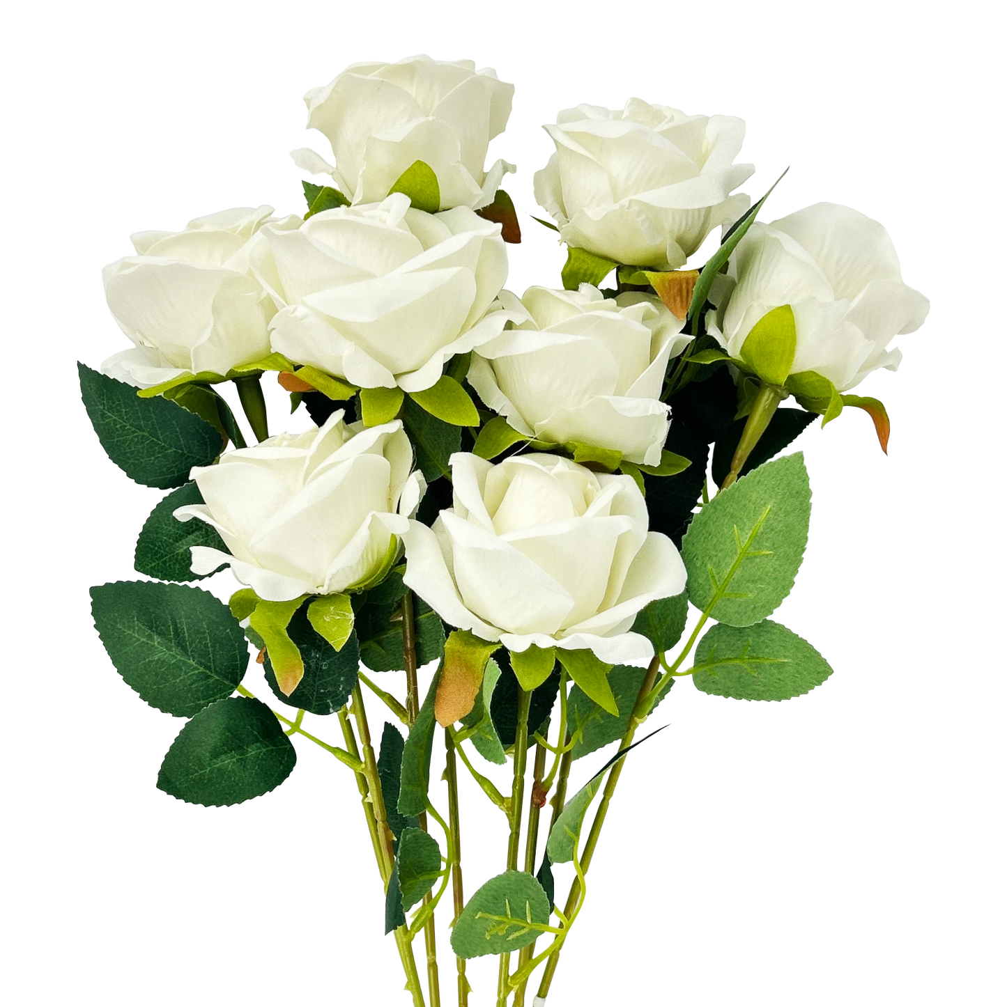 NORDORA 8PCS Artificial Roses