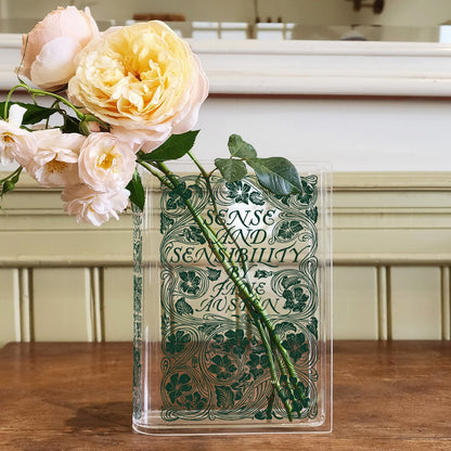 NORDORA Sense and Sensibility Acrylic Book Vase