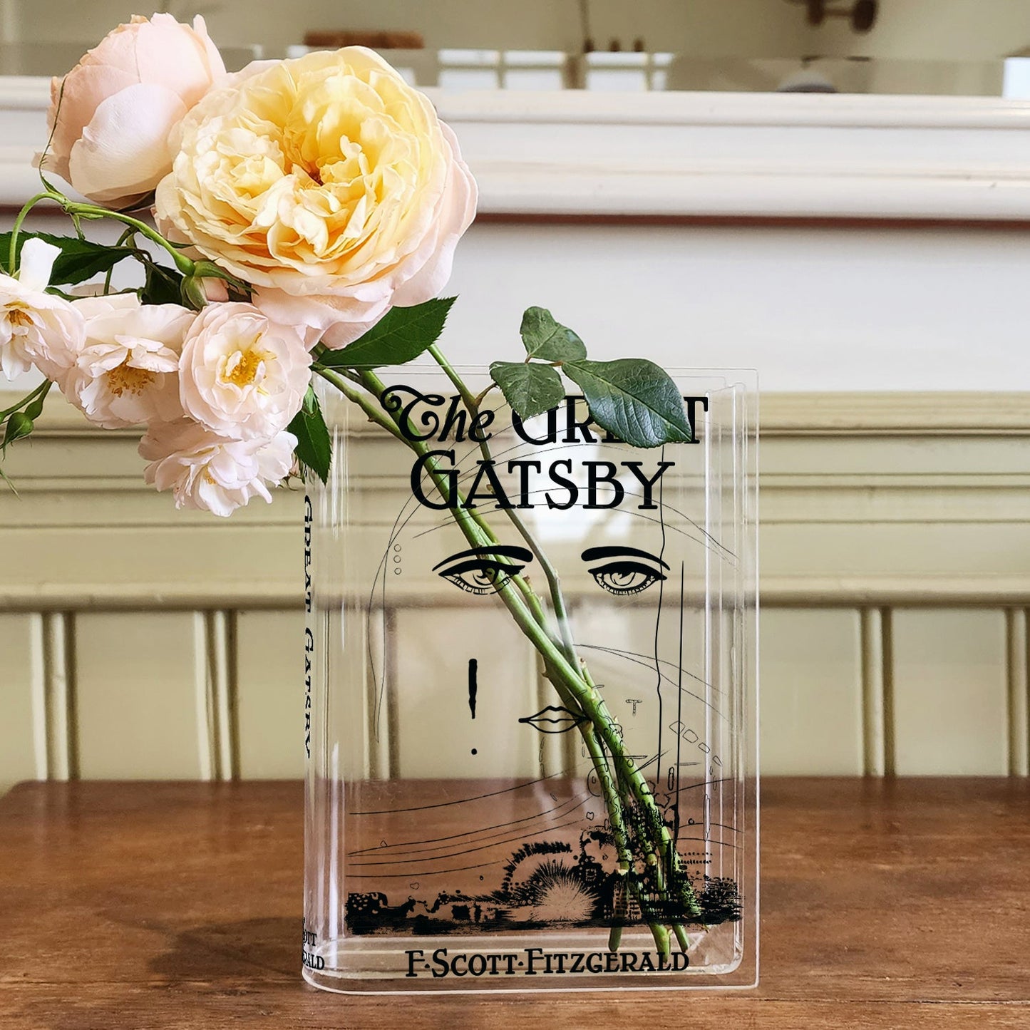 NORDORA The Great Gatsby Acrylic Book Vase