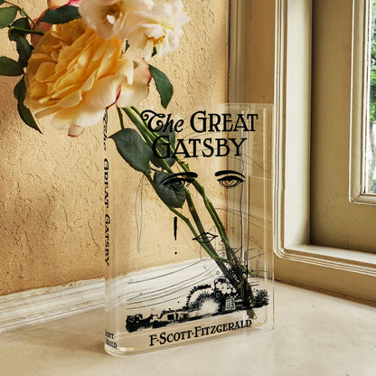 NORDORA The Great Gatsby Acrylic Book Vase