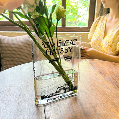 NORDORA The Great Gatsby Acrylic Book Vase