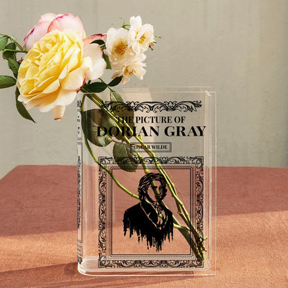 NORDORA The Picture of Dorian Gray Acrylic Book Vase - II