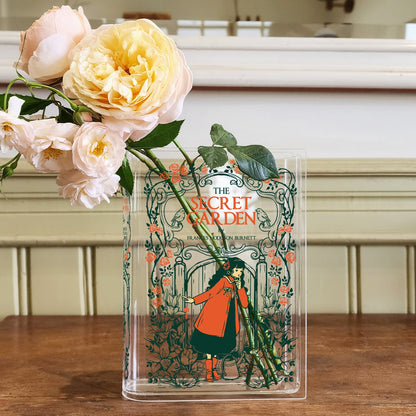 NORDORA The Secret Garden Acrylic Book Vase