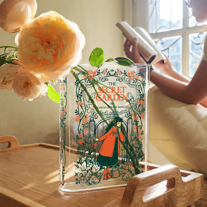 NORDORA The Secret Garden Acrylic Book Vase