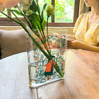 NORDORA The Secret Garden Acrylic Book Vase