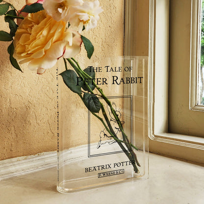 NORDORA The Tale of Peter Rabbit Acrylic Book Vase
