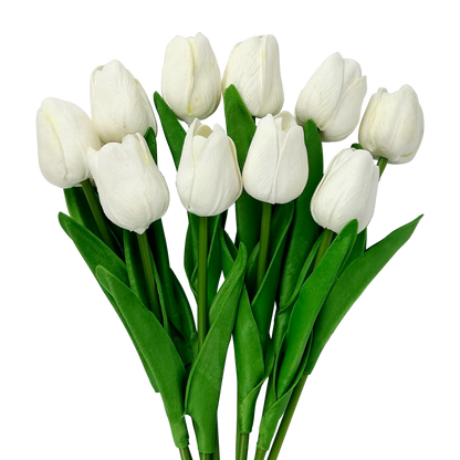 NORDORA 10PCS Artificial Tulips
