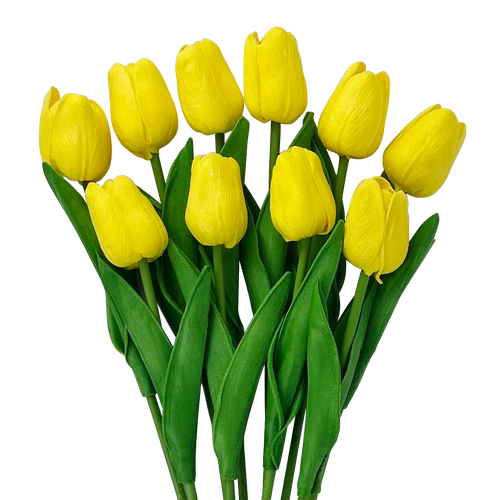 NORDORA 10PCS Artificial Tulips