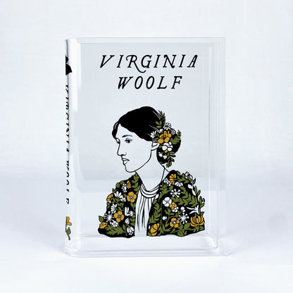 NORDORA Virginia Woolf Acrylic Book Vase