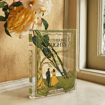 NORDORA Wuthering Heights Acrylic Book Vase