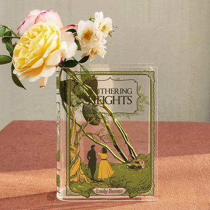 NORDORA Wuthering Heights Acrylic Book Vase