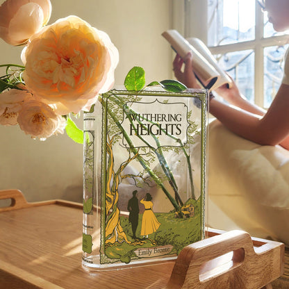 NORDORA Wuthering Heights Acrylic Book Vase