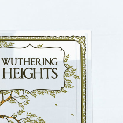 NORDORA Wuthering Heights Acrylic Book Vase