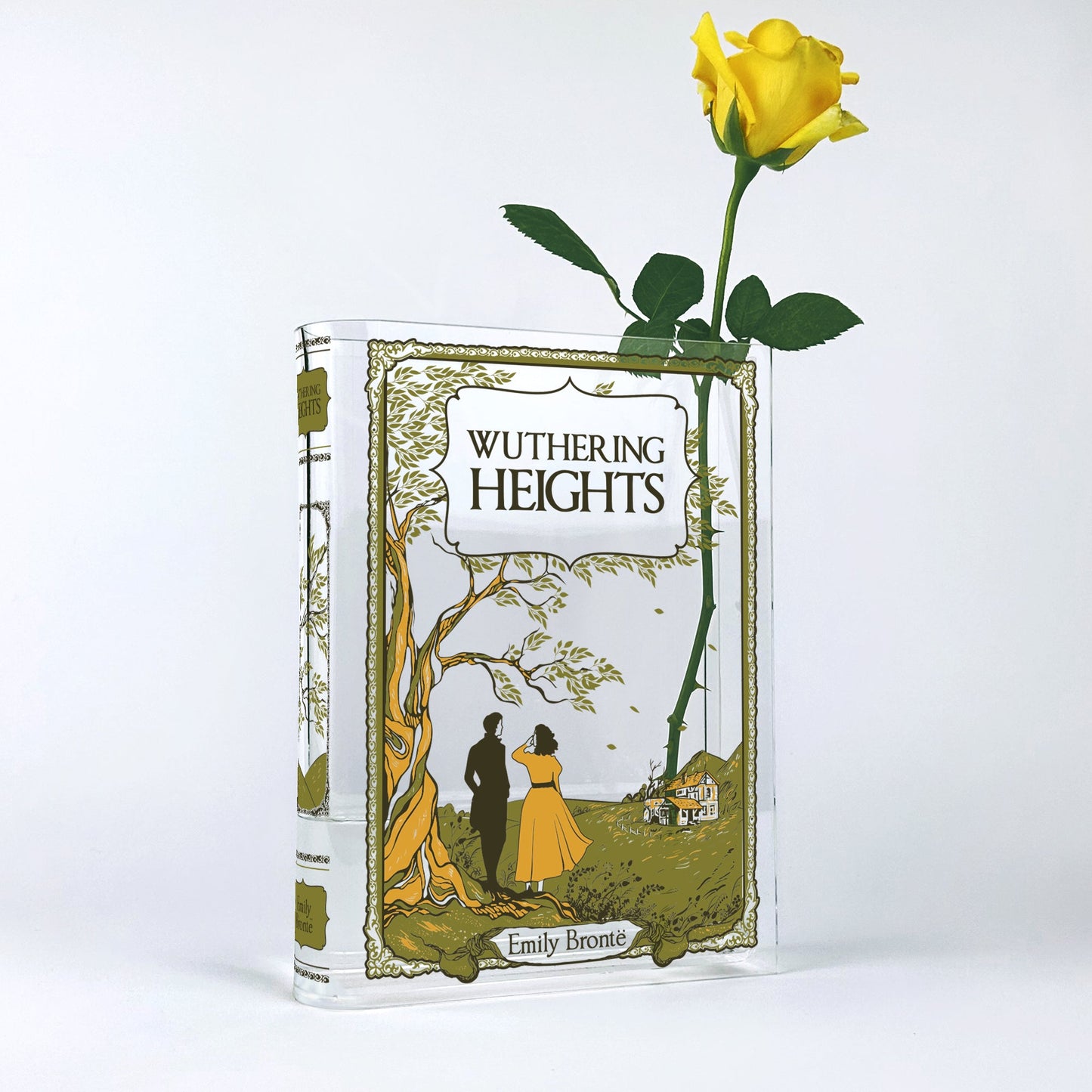 NORDORA Wuthering Heights Acrylic Book Vase