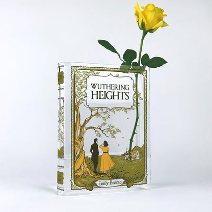 NORDORA Wuthering Heights Acrylic Book Vase