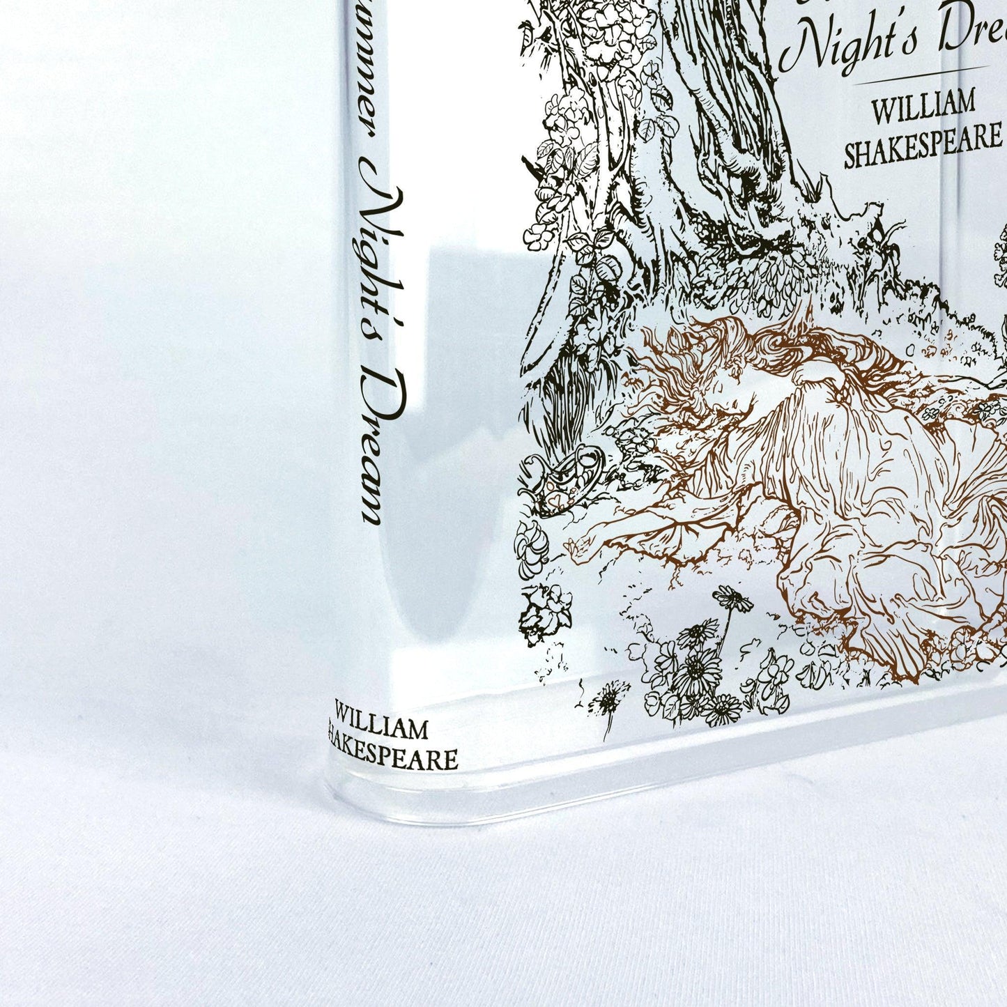 NORDORA A Midsummer Night's Dream Acrylic Book Vase