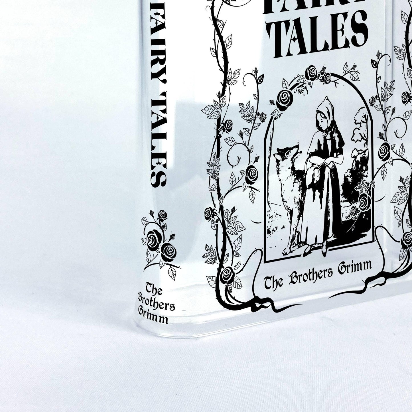 NORDORA Grimms' Fairy Tales Acrylic Book Vase