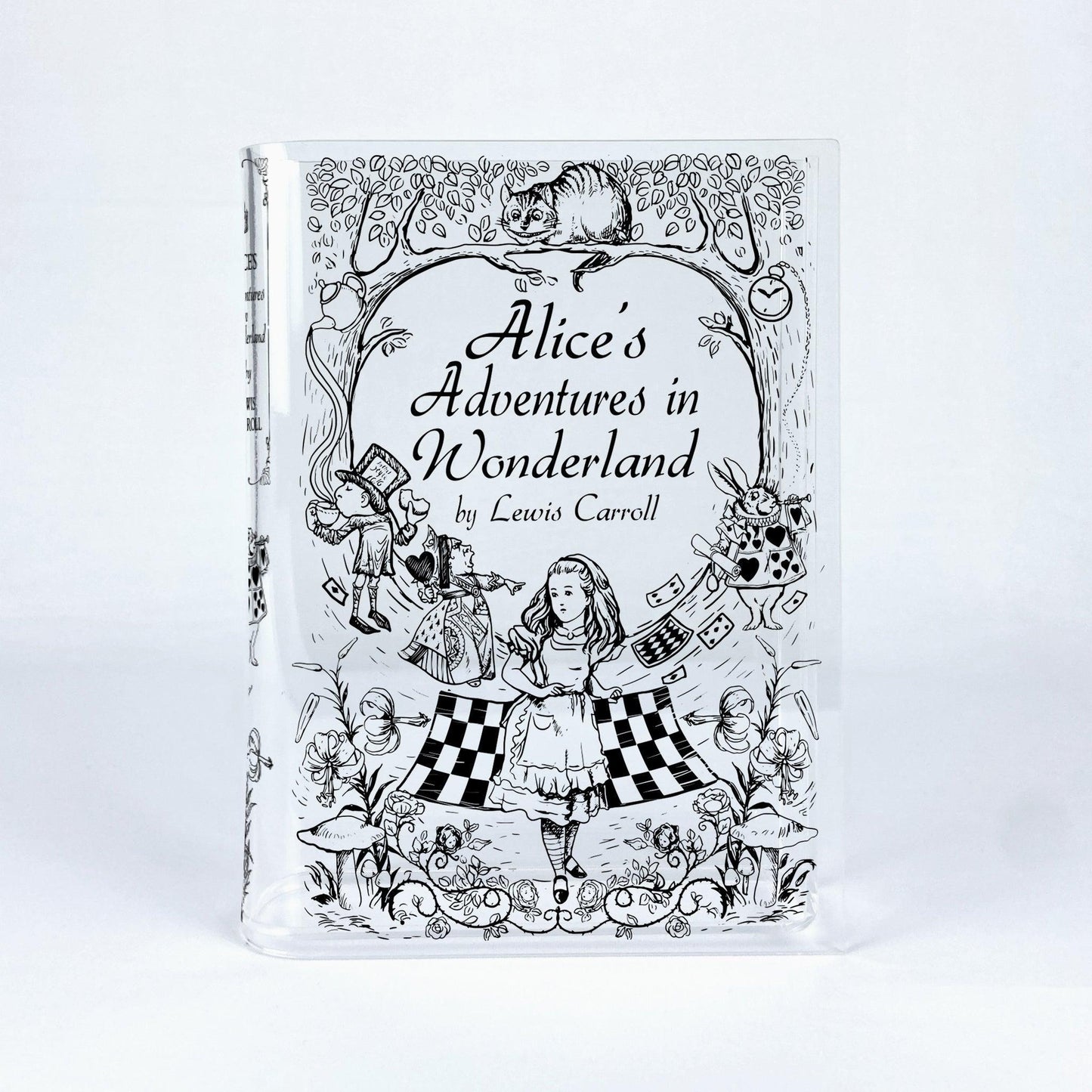 NORDORA Alice's Adventures in Wonderland Acrylic Book Vase - II