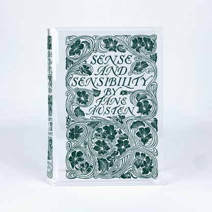 NORDORA Sense and Sensibility Acrylic Book Vase