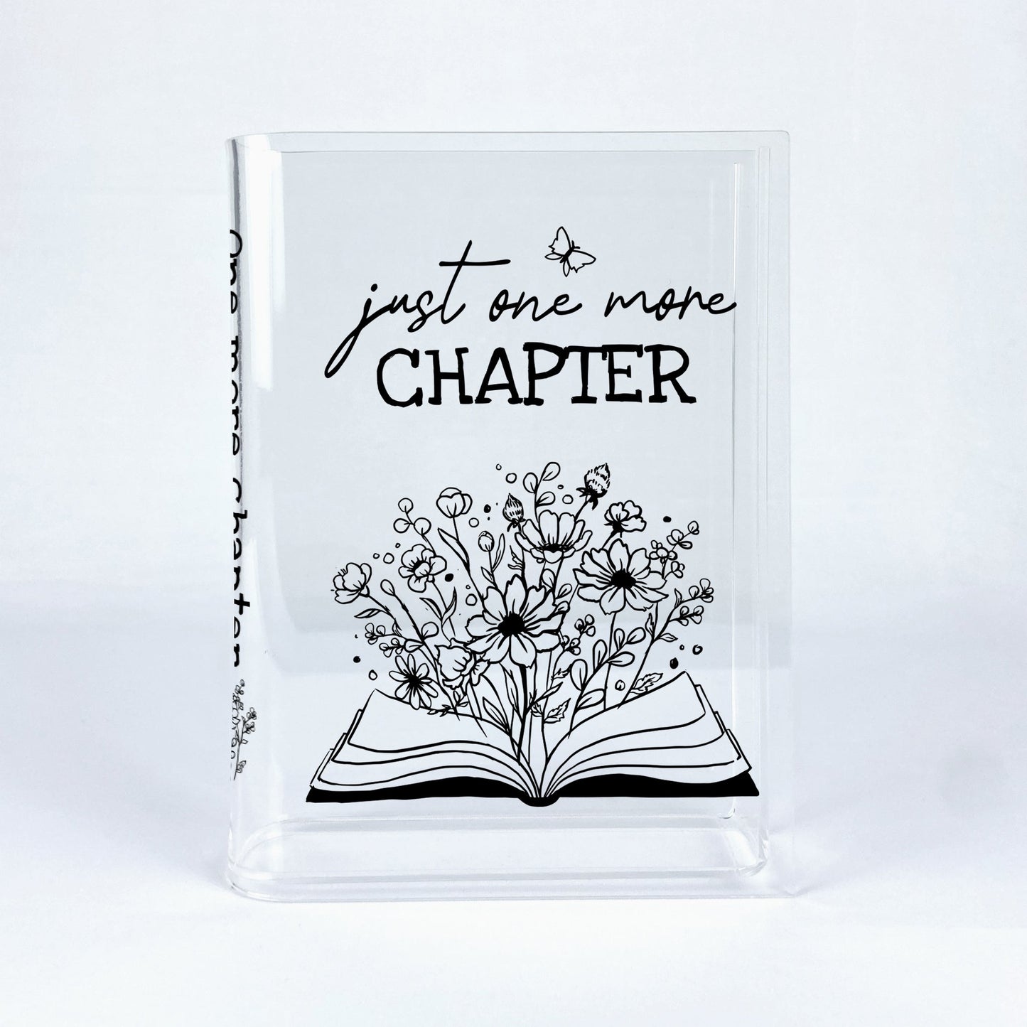NORDORA Just One More Chapter Acrylic Book Vase